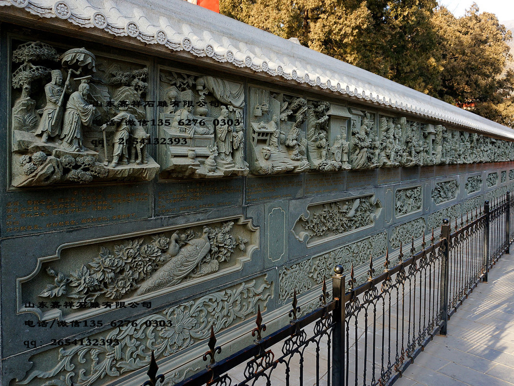 點(diǎn)擊查看詳細(xì)信息<br>標(biāo)題：二十四孝浮雕壁畫(huà)墻